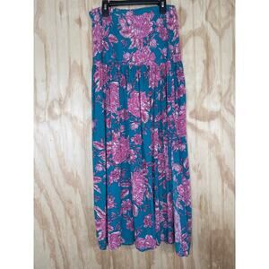 Anthropologie Abel The Label Bonnie Skirt Boho Cottagecore Flowy Midi Maxi M